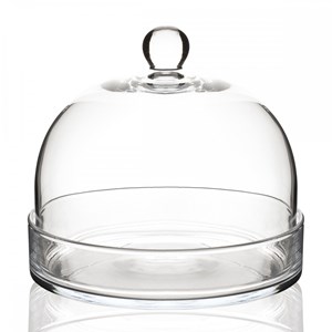 Cloche en verre h25 d30cm