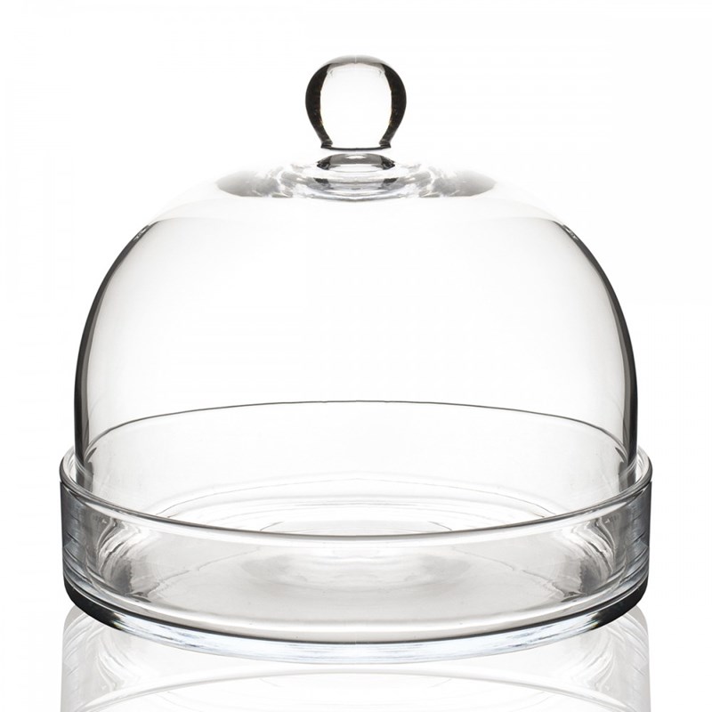 Cloche en verre h25 d30cm