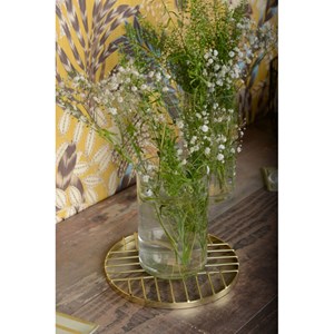 Dessous de plat doré