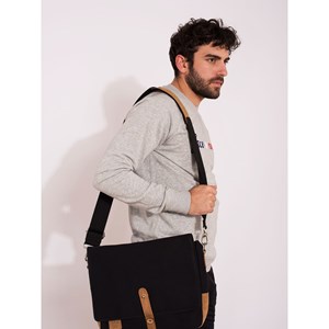 Sacoche messenger coton