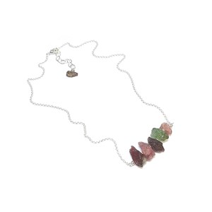 Collier tourmaline argent 925
