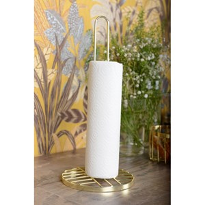 Porte-essuie tout doré