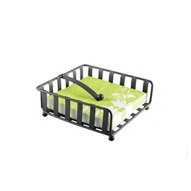 Porte-serviettes noir