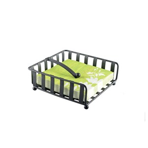 Porte-serviettes noir