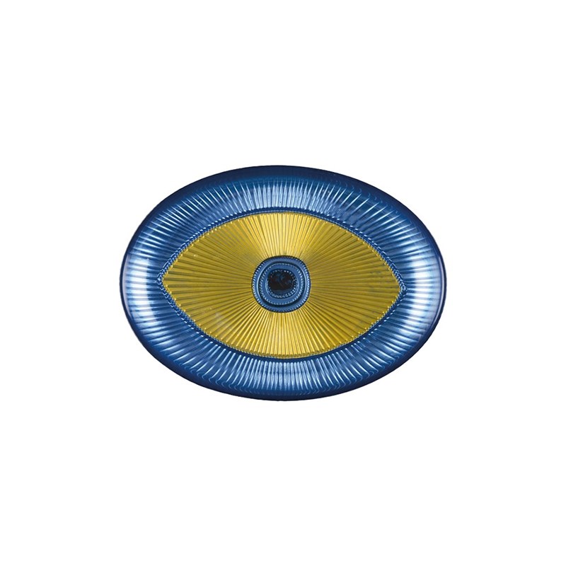 Coupelle ovale œil clair