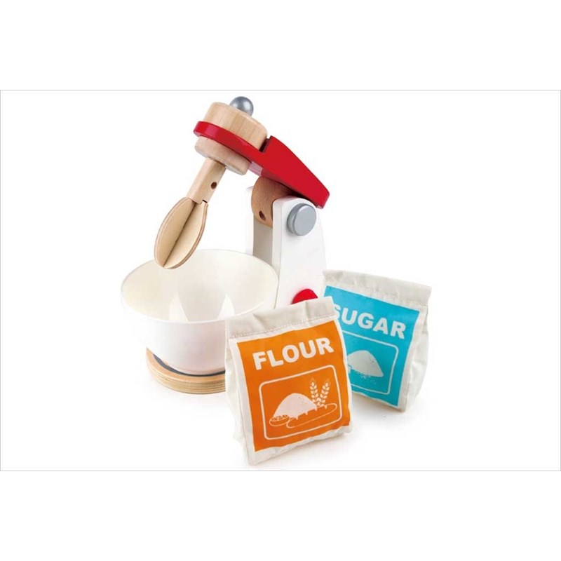 Robot de cuisine blanc en bois - hape