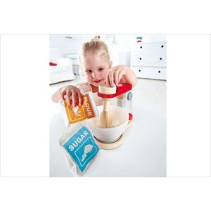 Robot de cuisine blanc en bois - hape