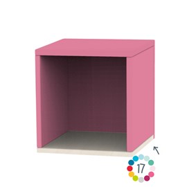 Cube mural colorflex abitare kids pink