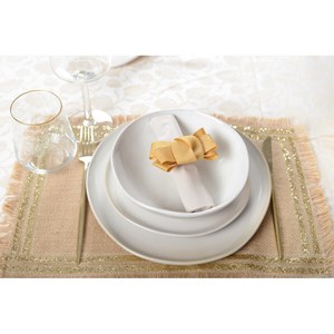 Assiette creuse blanche 18.7cm