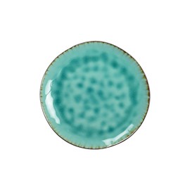 Assiette à dessert verte