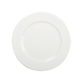 Assiette plate perles 27cm