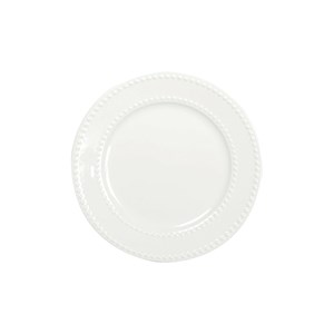 Assiette à dessert perles 20 cm - lot de 6