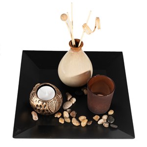 Decoration zen - plateau rectangulaire