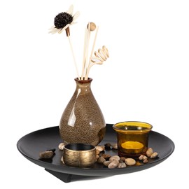 Decoration zen - plateau rond