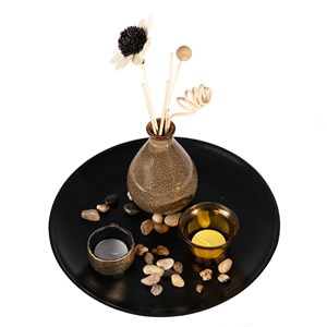 Decoration zen - plateau rond