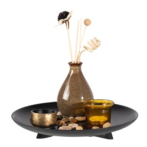 Decoration zen - plateau rond