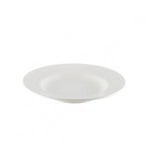 Assiette creuse perles 22 cm