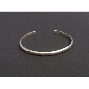 Bracelet jonc argent massif