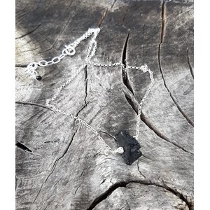 Collier protection tourmaline noire