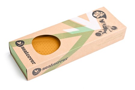 Couvre-selle wishbone - jaune