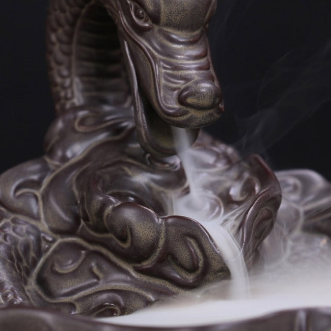 Fontaine à encens - modèle dragon