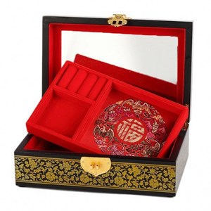 Coffret à bijoux laque - modèle pékin