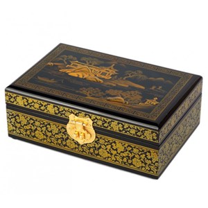 Coffret à bijoux laque - modèle pékin