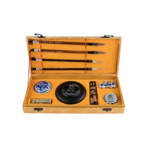 Luxueux set calligraphie chinoise