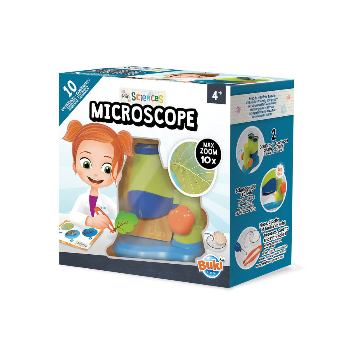 Vrai microscope ou loupe binoculaire pour les enfants - En direct de la  fabrique de crevettes