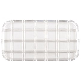 Plat à cake rectangulaire croisillon