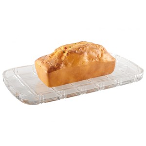 Plat à cake rectangulaire croisillon