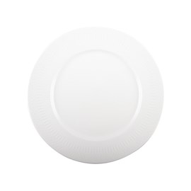 Assiette plate blanche princesse