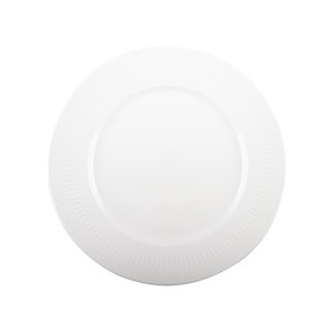 Assiette plate blanche princesse