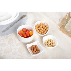 Bol blanc bords épais céramique