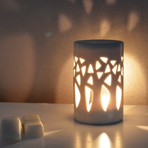 Brûle parfum forêt gris