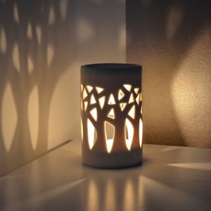 Brûle parfum forêt beige