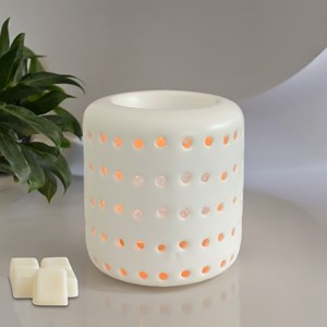 Brûle parfum coliseo blanc