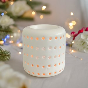 Brûle parfum coliseo blanc