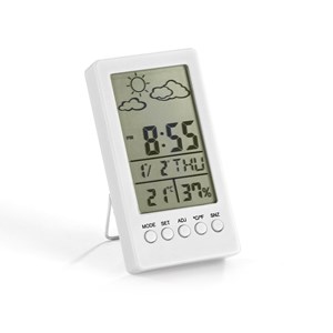 Station météo ultra design - blanc