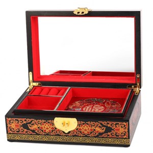 Boite à bijoux - dragon et phénix