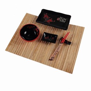 Coffret repas japonais noir