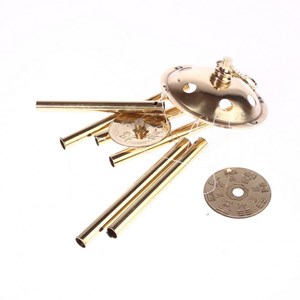 Carillon feng shui en cuivre