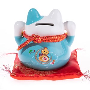 Maneki neko porte bonheur