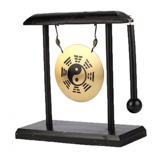 Gong sur socle - yin yang