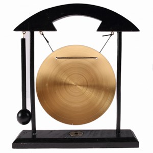 Gong sur socle - yin yang