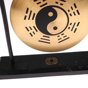 Gong sur socle - yin yang