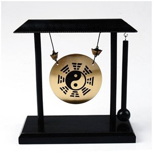 Gong sur socle - yin yang