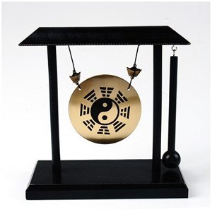 Gong sur socle - yin yang