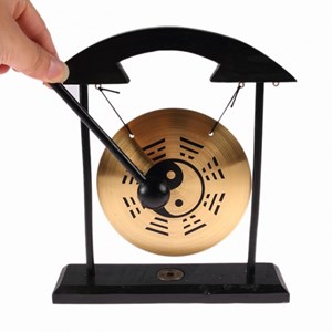 Gong sur socle - yin yang