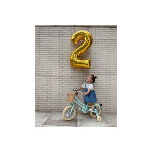 Vélo enfant gingersnap 12' vert -bobbin